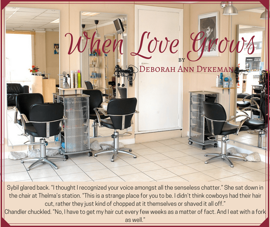 Sybil glared back. “I thought I recognized your voice amongst all the senseless chatter.” She sat down in the chair at Thelma_s station. “This is a strange place for you to be. I